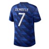 Frankrike Ousmane Dembele #7 Hjemmedrakt VM 2026 Kortermet